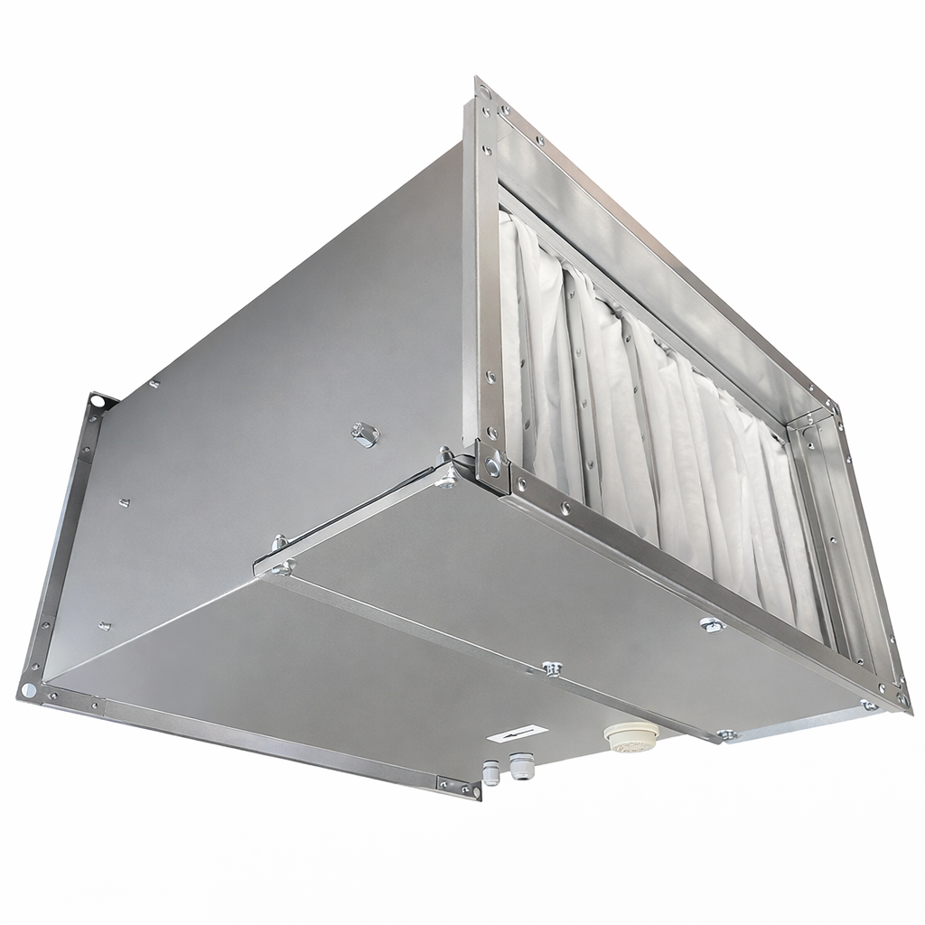 Электрический нагреватель с фильтром G4 AEX-500х300/7.0-RTC-0