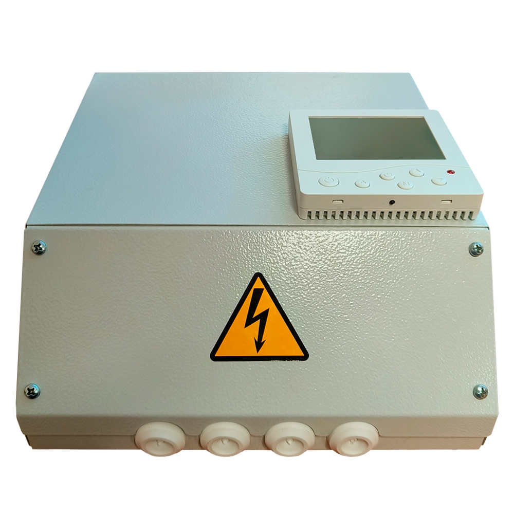 Блок управления трансформаторный кнопочный, с ЖК дисплеем; 3 скорости; 2А; 220В-1