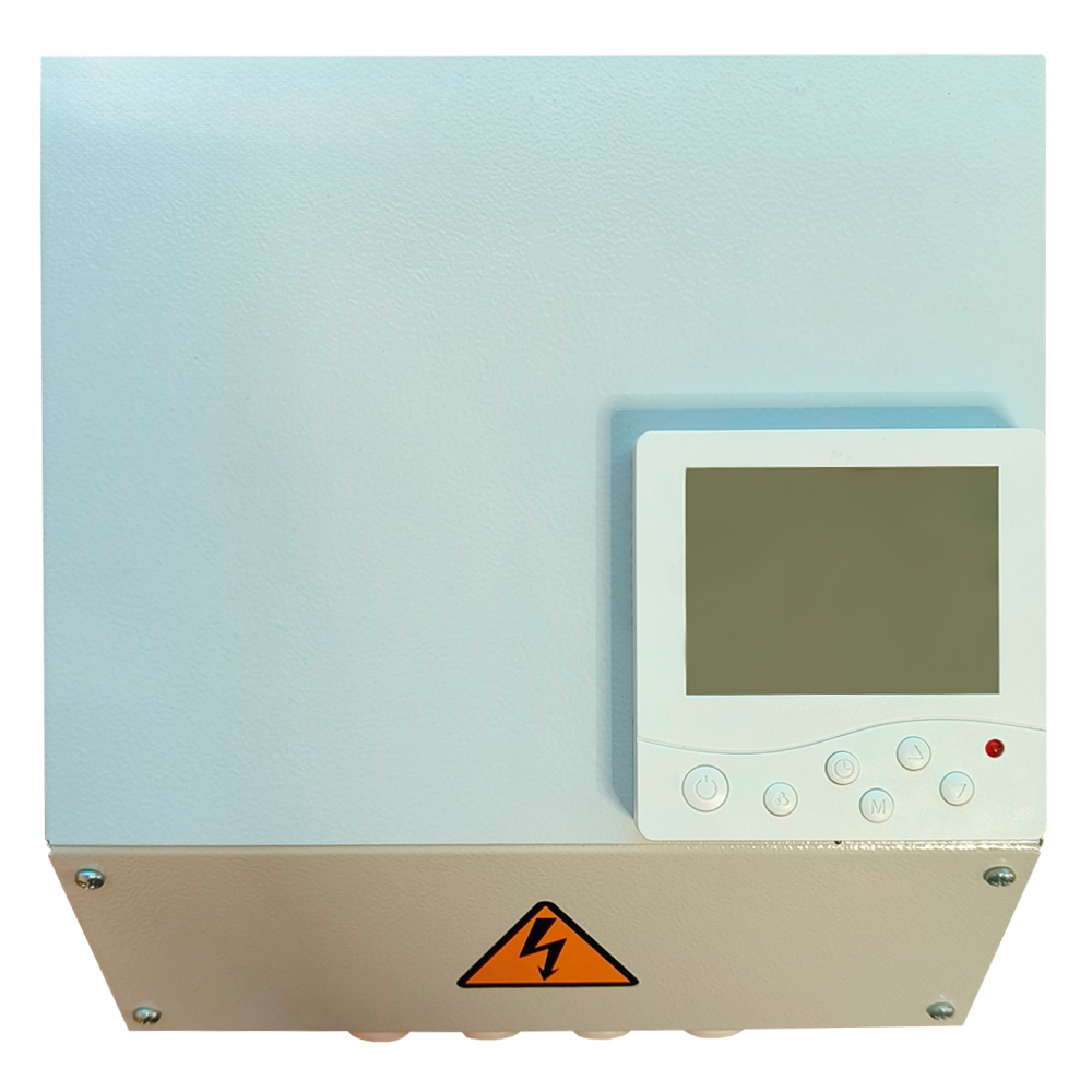 Блок управления трансформаторный кнопочный, с ЖК дисплеем; 3 скорости; 5А; 220В-0