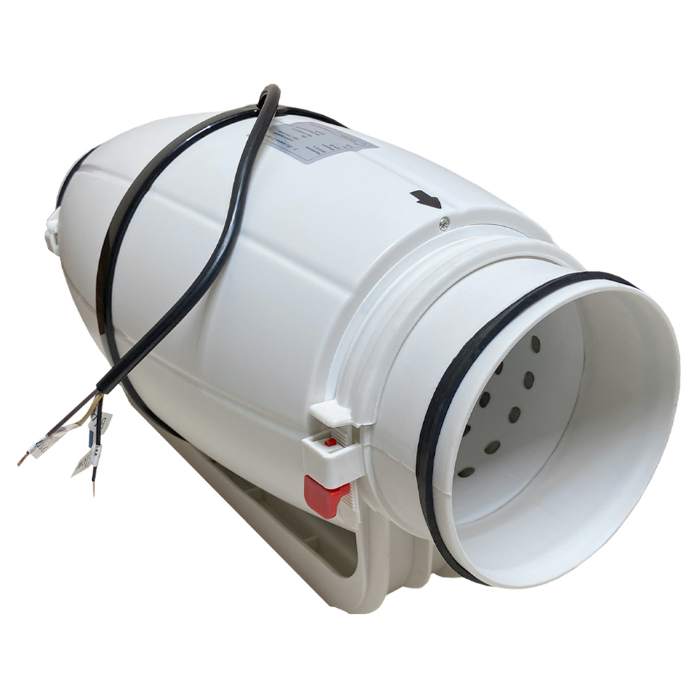 Вентилятор канальный шумоизолированный AXS 125 mm (с пультом)-1