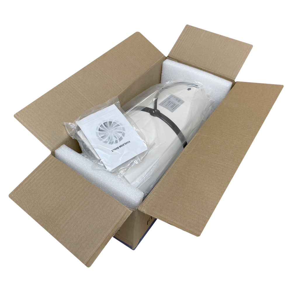 Вентилятор канальный шумоизолированный AXS 125 mm (с пультом)-2