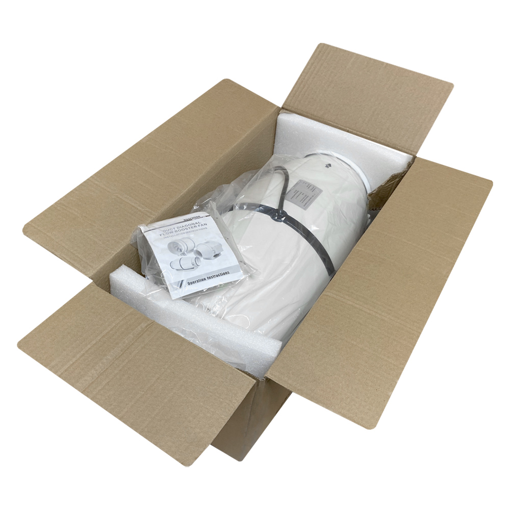 Вентилятор канальный шумоизолированный AXS 160 mm (с пультом)-3