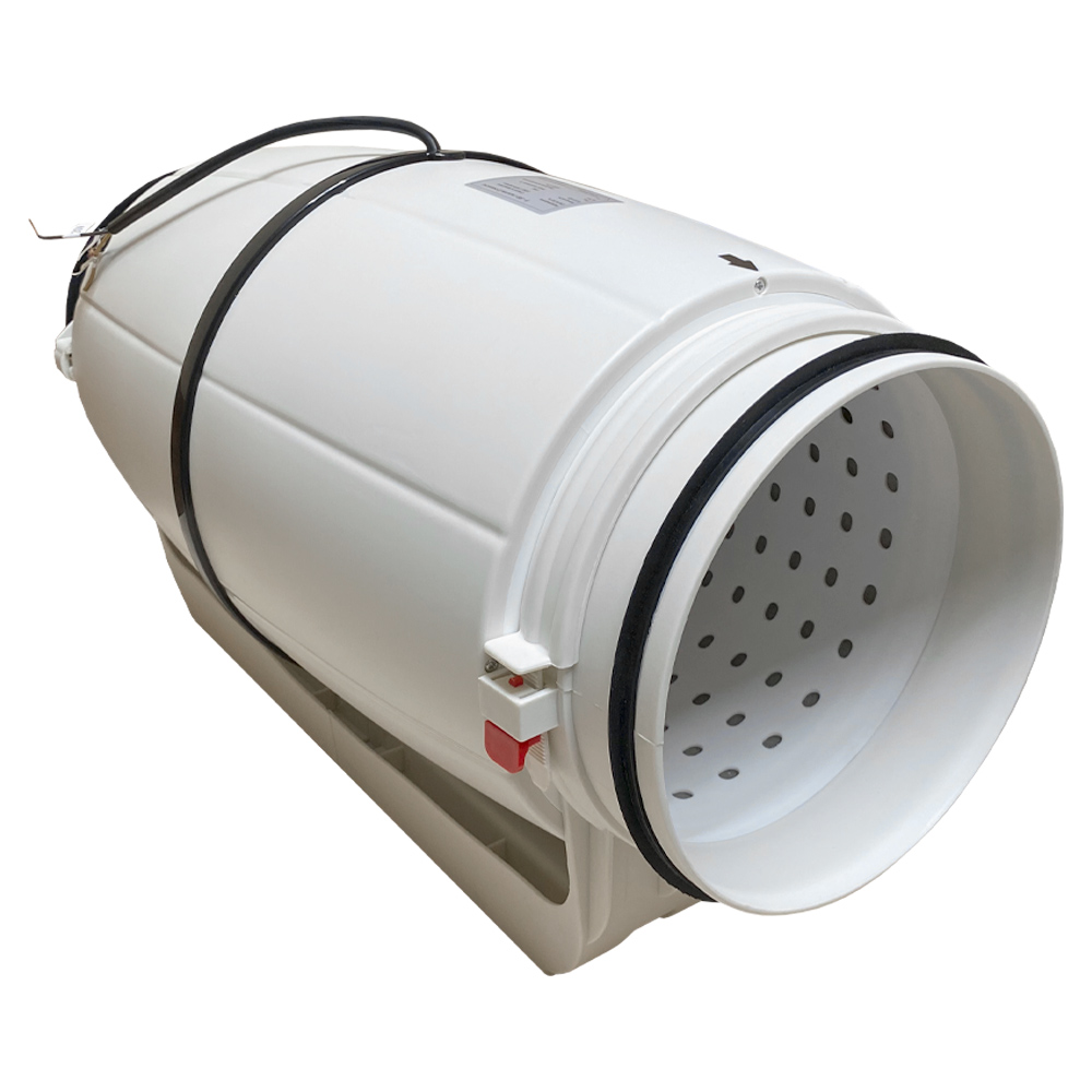 Вентилятор канальный шумоизолированный AXS 200 mm (с пультом)-2