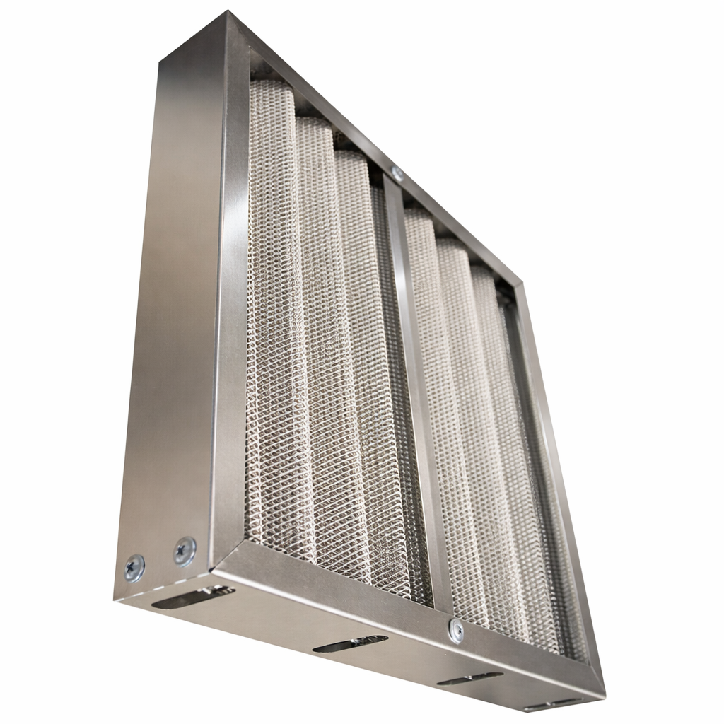 Кассета жироулавливающая сетчатая 595х295х48 (600х300; 3 слоя)-2