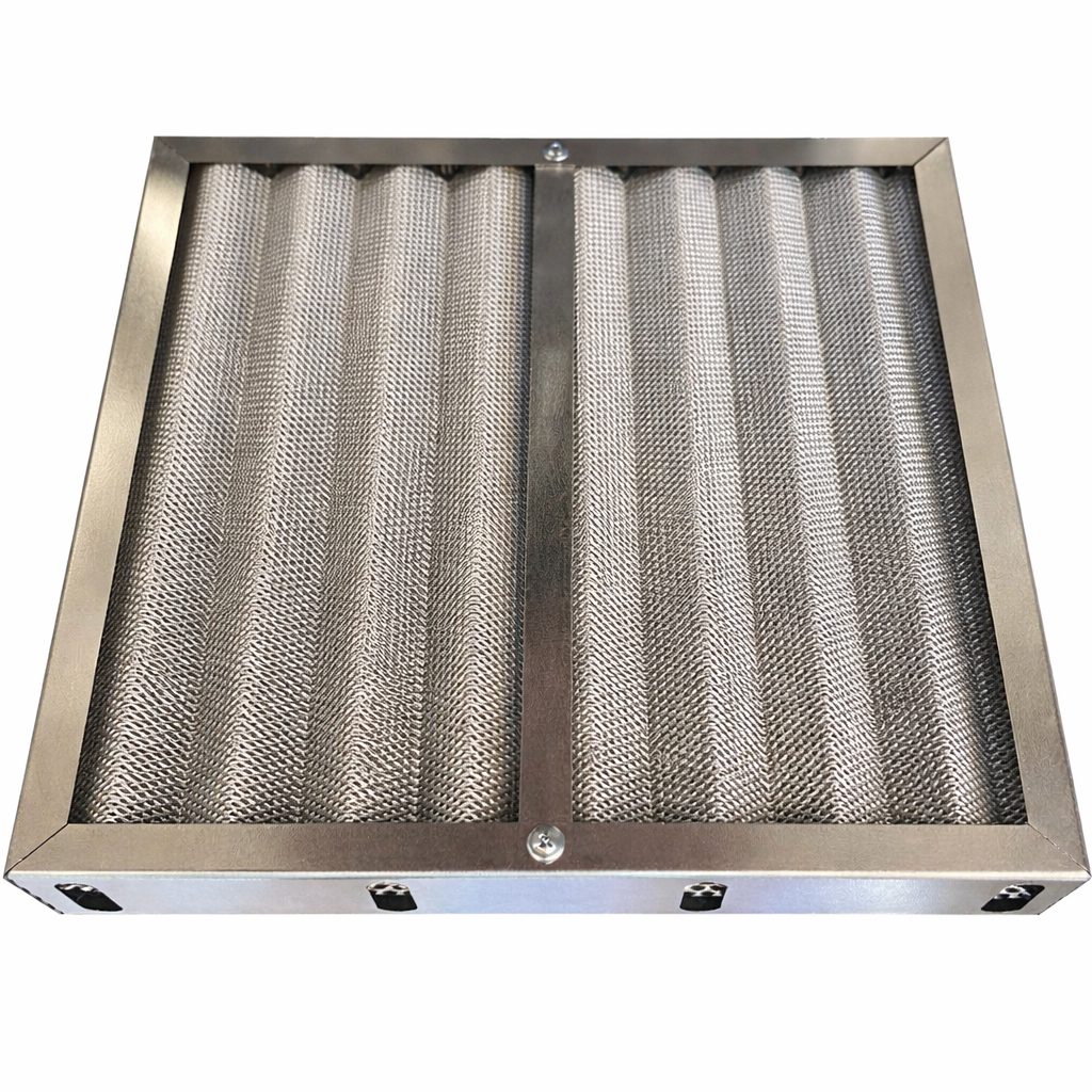 Кассета жироулавливающая сетчатая 695х395х48 (700х400; 3 слоя)-0