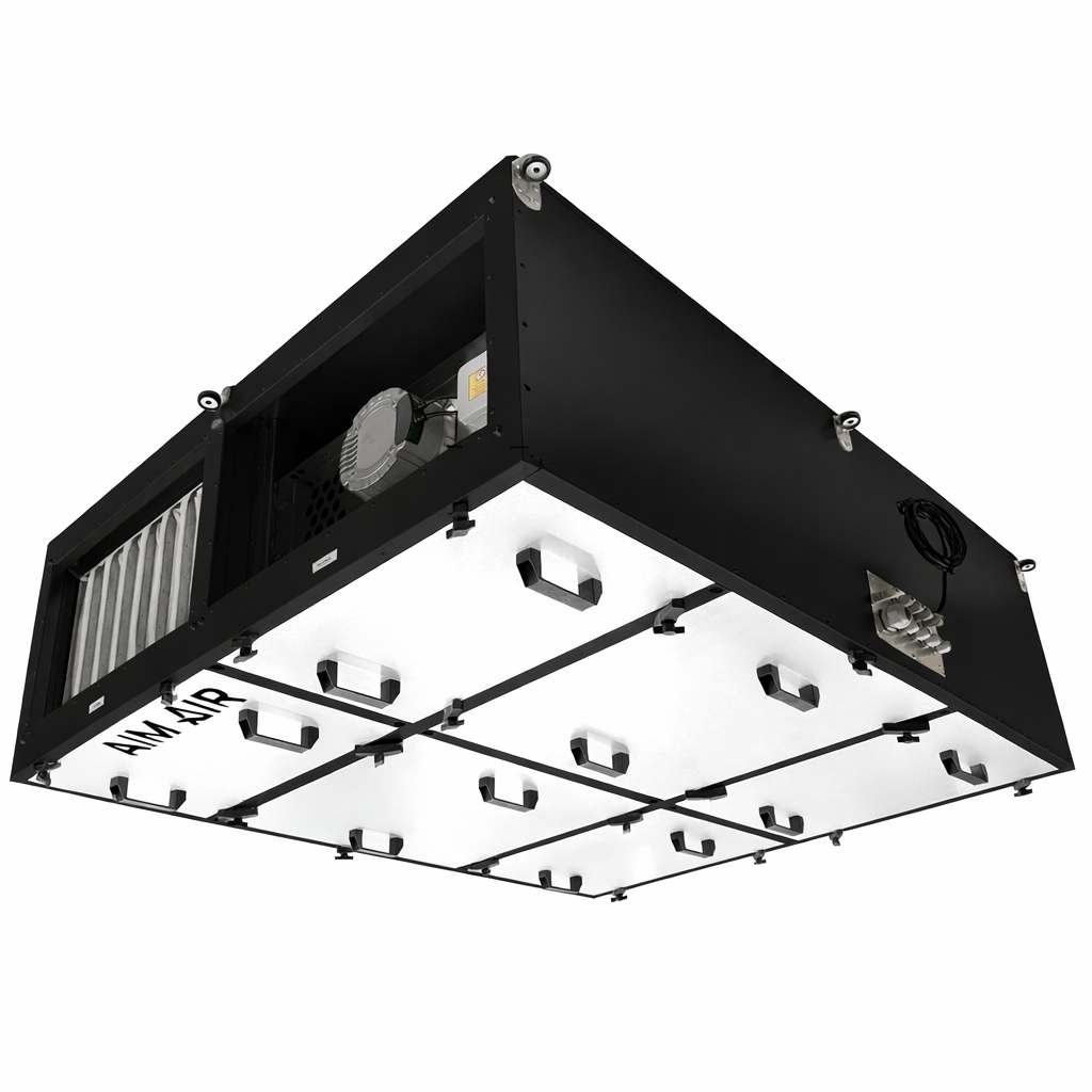 Приточно-вытяжная установка AIMAIR SAN 1600-E5.5/EC-PU4-2