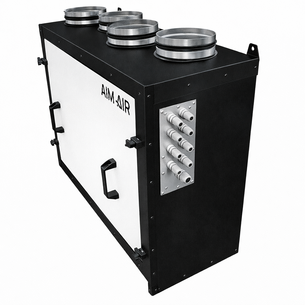 Приточно-вытяжная установка AIMAIR WU 125V-E0.8/EC-PU4-1