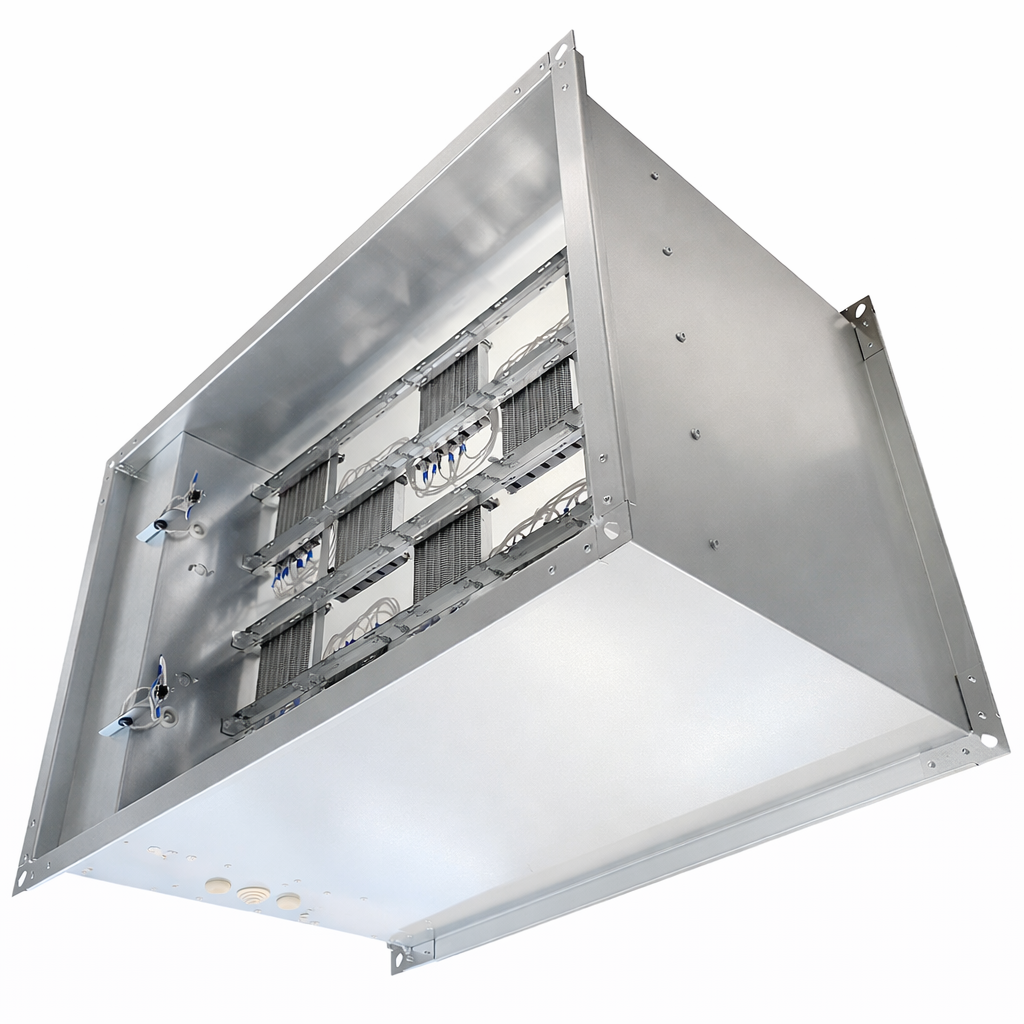 Электрический нагреватель AEX-600х350/15.0 -RTC со встроенным регулятором-0