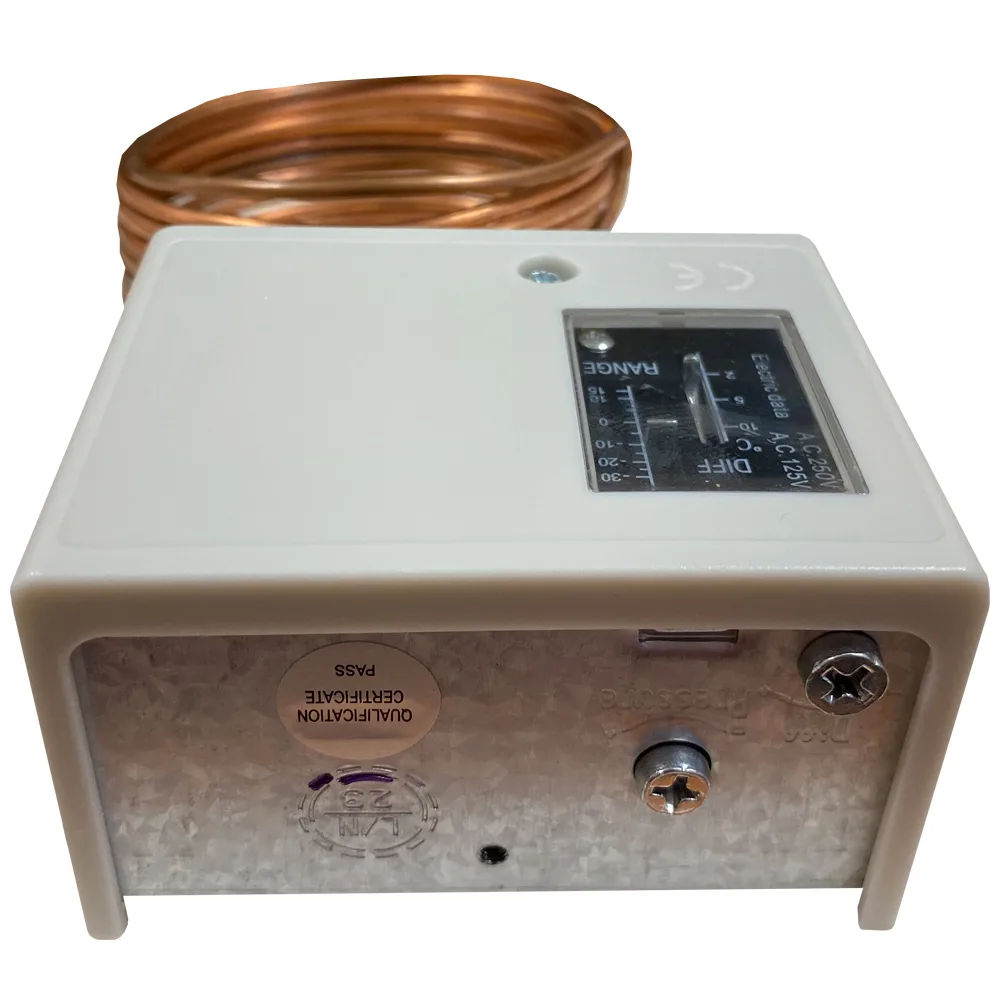 Термостат защиты от замерзания (реле температуры) KP- 3 (KP61- 3) OEM (3 метра) клеммы 1-5-3
