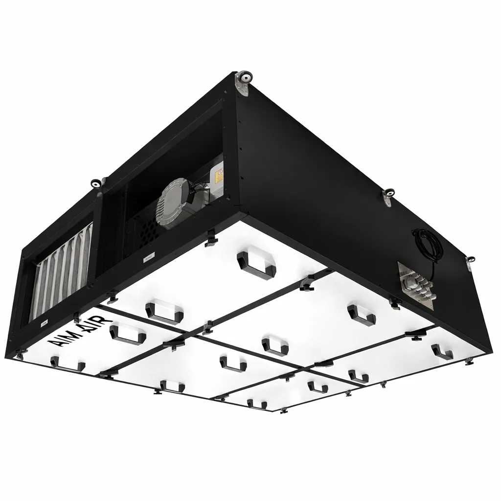 Приточно-вытяжная установка AIMAIR SAN 1600-W2/EC-PU4-2