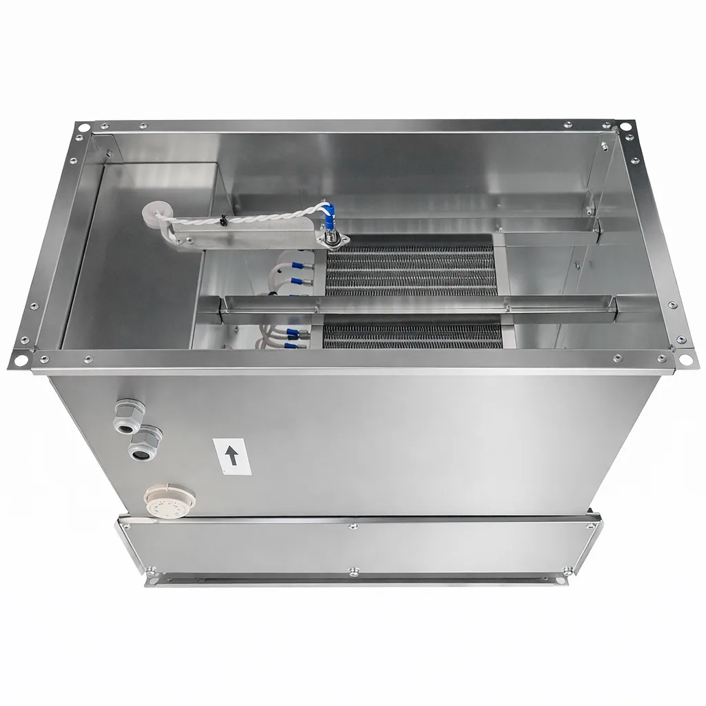 Электрический нагреватель с фильтром G4 AEX-800x500/11.0-RTC-2