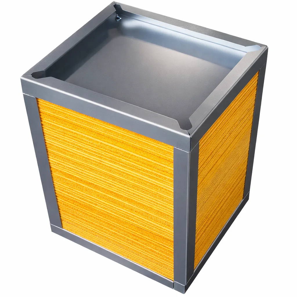Рекуператорная мембранная вставка пластинчатая HBT-W 202x202-250-2.5B-0